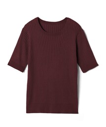 GRL | 半袖リブニットトップス(Tシャツ/カットソー)