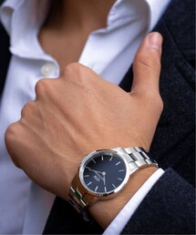 HIROB（ヒロブ）の「DW00100206 ICONIC LINK 32S Black【 ウォッチ 】（腕時計）」