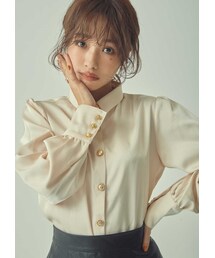 N WITH. | ビンテージサテンシャツ(シャツ/ブラウス)