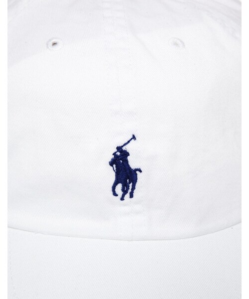 POLO RALPH LAUREN（ポロ ラルフ ローレン）の「Polo Ralph Lauren Baseball Cap（帽子・white・One Size）」の4枚目の写真