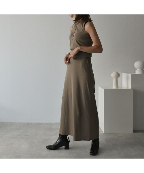 Lavish Gate（ラヴィッシュゲート）の「onepiece-04027　日本製　4way レイヤードワンピース　モカベージュ　ブラウン（ワンピース・レディース・その他）」の9枚目の写真