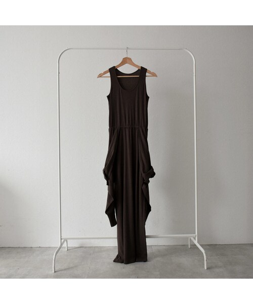 Lavish Gate（ラヴィッシュゲート）の「onepiece-04027　日本製　4way レイヤードワンピース　モカベージュ　ブラウン（ワンピース・レディース・その他）」の13枚目の写真