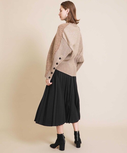 アキラナカ AKIRANAKA Cloe Knit Combination