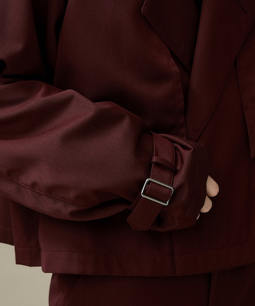 Jieda（ジエダ）の「GABARDINE SHORT TRENCH JACKET（）」 - WEAR