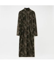 JOHN LAWRENCE SULLIVAN | 【JOHN LAWRENCE SULLIVAN】WOMEN HI-NECK DRESS 3D011-0520-30 W-25(ワンピース)