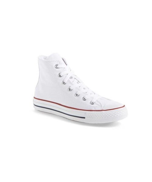 CONVERSE（コンバース）の「Converse Chuck Taylor® High Top Sneaker (Women) (2 for $82)（スニーカー・Optic White/Black・6.5 M/7 M/10.5 M/10 M/8.5 M/7.5 M/9.5 M/6 M/5.5 M/5 M/8 M/13 M/9 M/12.5 M/12 M/11 M）」の4枚目の写真