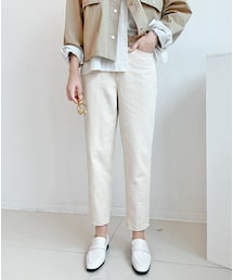 HOTPING | ベーシックコットンテーパードパンツ(その他パンツ)