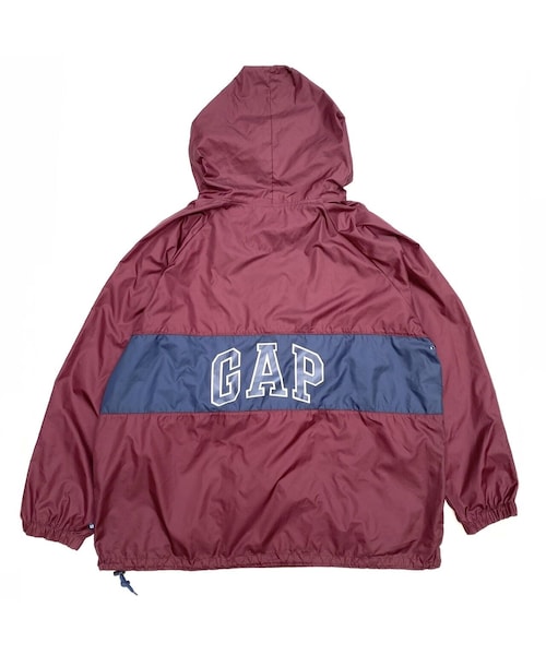 GAP（ギャップ）の「OLD Gap / Nylon 2 Tone Anorak / Burgundy