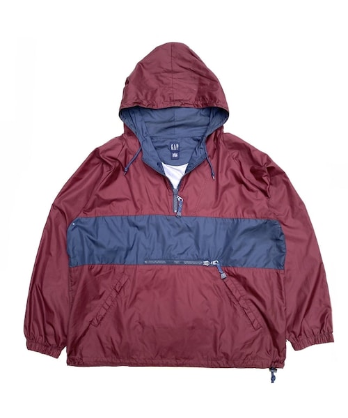 2000年製 OLD GAP Nylon Anorak Parka ギャップ GAP（ギャップ）の「OLD Gap / Nylon Anorak / Green / Used