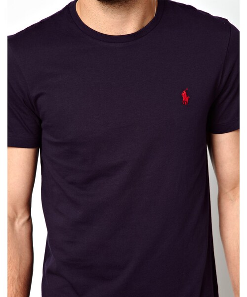 POLO RALPH LAUREN(ポロ ラルフ ローレン)の「Polo Ralph Lauren Logo Crew Neck T-Shirt(Tシャツ/カットソー・navy・XXL)」の3枚目の写真