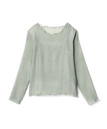 GRL | インナー付き楊柳シフォントップス(Tシャツ/カットソー)