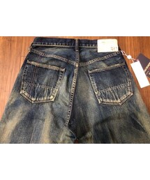 M*y様 anachronorm　アナクロノーム　加工デニムパンツ ANACHRONORM / アナクロノーム]Draping Straight Pants 立体裁断