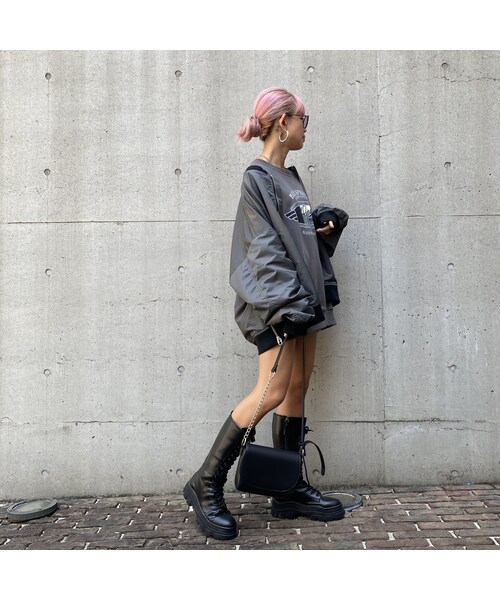 no brand（ノーブランド）の「ミニ裏SW｢BLUE｣#2632（スウェット・レディース・その他）」の11枚目の写真