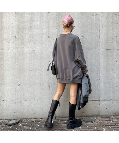 no brand（ノーブランド）の「ミニ裏SW｢BLUE｣#2632（スウェット・レディース・その他）」の10枚目の写真