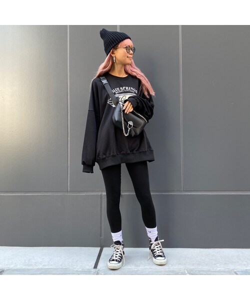 no brand（ノーブランド）の「ミニ裏SW｢BLUE｣#2632（スウェット・レディース・その他）」の3枚目の写真