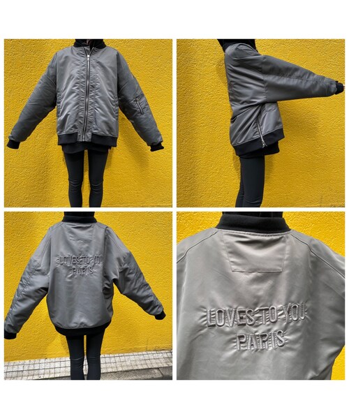 no brand（ノーブランド）の「立体刺繍BL｢LOVES TO YOU｣#8116A（ブルゾン・レディース・その他）」の13枚目の写真