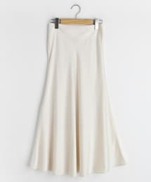 DHOLIC | サテンフレアスカート(スカート)