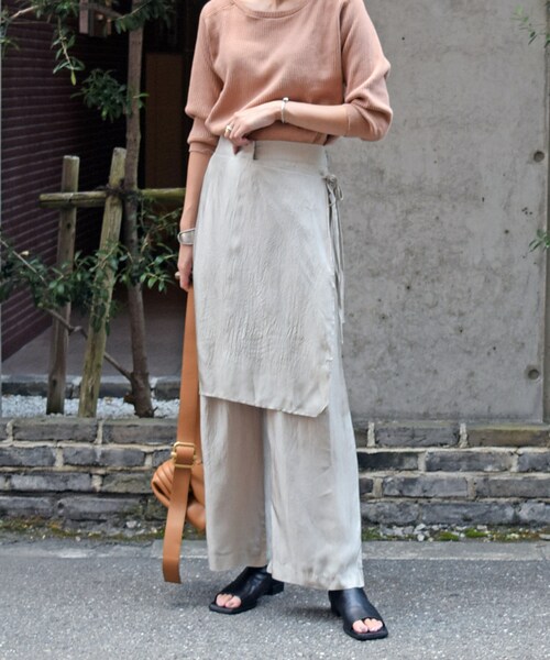 no brand（ノーブランド）の「ヴィンテージサテンサロンPT（その他パンツ・レディース・その他）」の2枚目の写真