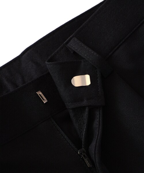 BOYSHE（ボーイシー）の「ロングワイドスラックス　ブラック【2 size】（スラックス・レディース・その他）」の13枚目の写真