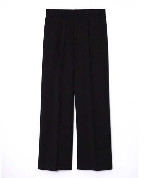 BOYSHE（ボーイシー）の「ロングワイドスラックス　ブラック【2 size】（スラックス・レディース・その他）」の11枚目の写真