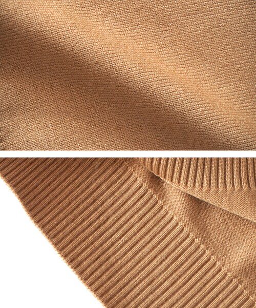 BOYSHE(ボーイシー)の「Vネック ニットプルオーバーベスト ベージュ(ベスト・レディース・その他)」の15枚目の写真