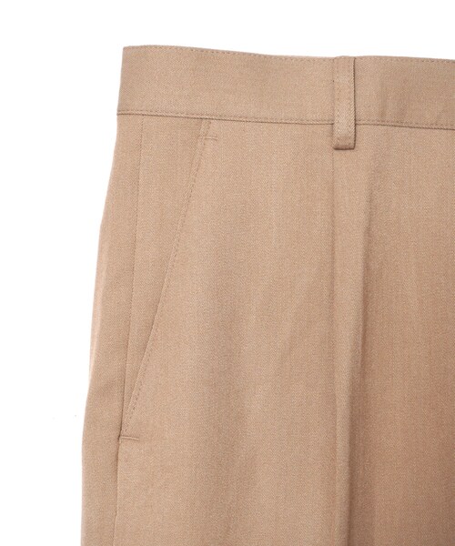 BOYSHE（ボーイシー）の「ロングワイドスラックス　ベージュ【2 size】（スラックス・レディース・その他）」の7枚目の写真