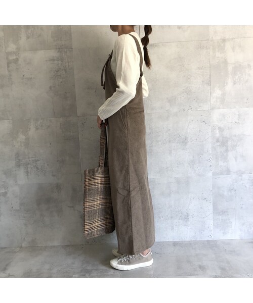 copine(コピン)の「バック裾スリット!美シルエットコーデュロイジャンスカ(3color)【クリックポスト対象商品】(スカート・レディース・その他)」の8枚目の写真
