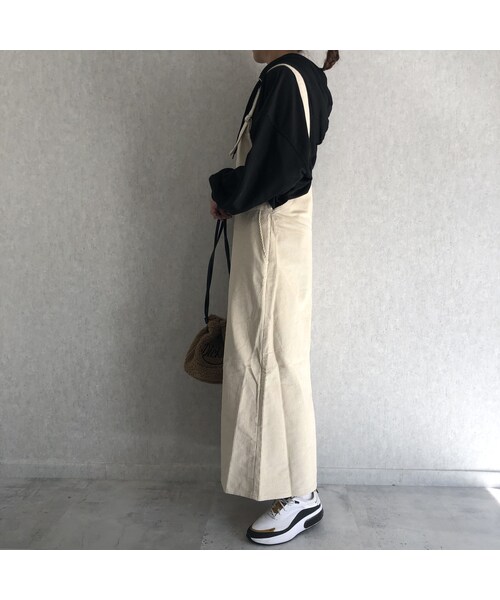 copine(コピン)の「バック裾スリット!美シルエットコーデュロイジャンスカ(3color)【クリックポスト対象商品】(スカート・レディース・その他)」の2枚目の写真