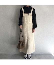 copine | バック裾スリット！美シルエットコーデュロイジャンスカ(3color)【クリックポスト対象商品】(スカート)