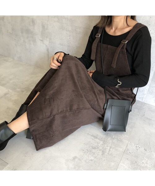 copine(コピン)の「バック裾スリット!美シルエットコーデュロイジャンスカ(3color)【クリックポスト対象商品】(スカート・レディース・その他)」の11枚目の写真