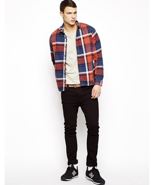 Nudie Jeans(ヌーディージーンズ)の「Nudie Jeans Nudie Check Shirt with Indigo Fade(シャツ/ブラウス・indigofadecheck・S-Chest 36-38")」の3枚目の写真