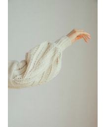 CLANE クラネ オープンワークケーブルニット 2 CLANEのニットシーズンがやってきます！明日発売のオススメ
