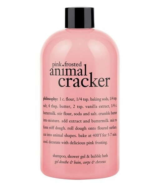 PHILOSOPHY（フィロソフィー）の「Philosophy 'pink Frosted Animal Cracker' Shampoo, Shower Gel & Bubble Bath（シャンプー・16 oz）」の2枚目の写真