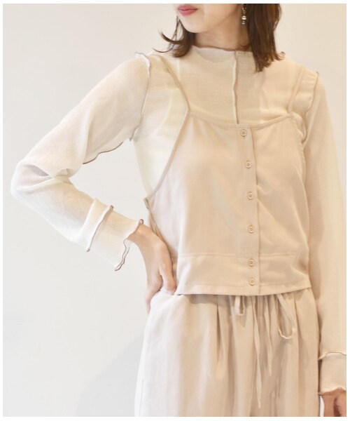 wcloset ビスチェ w closet（ダブルクローゼット）の「キャミビスチェ+イージー