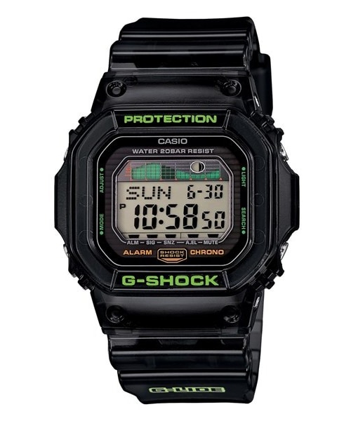 G-SHOCK（ジーショック）の「G-Shock Tide Graph Digital Watch, 48mm x 42mm（アナログ腕時計・Black）」の2枚目の写真
