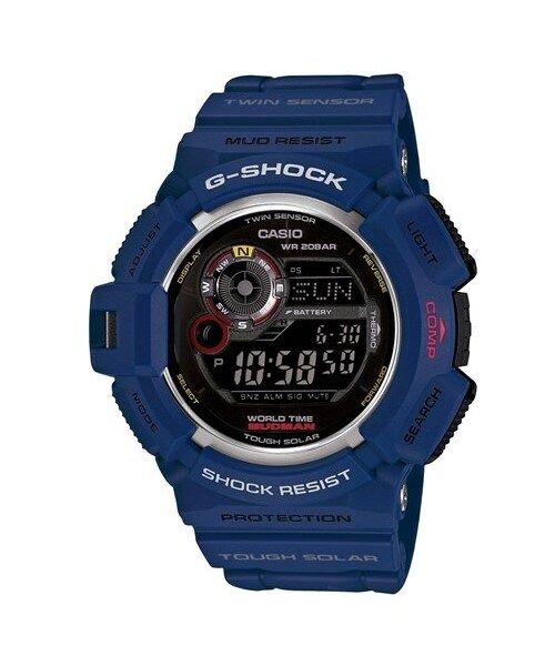 G-SHOCK（ジーショック）の「G-Shock 'Mudman' Digital Watch, 53mm x 51mm（アナログ腕時計・Navy）」の2枚目の写真