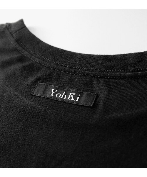 YohKi（ヨウキ）の「"Ghost" long sleeve T-shirt (Black)（Tシャツ/カットソー・メンズ・ブラック・2/3/4）」の4枚目の写真