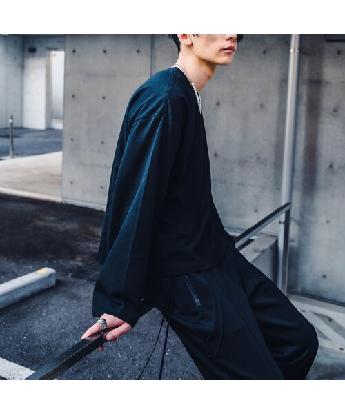 YohKi（ヨウキ）の「"Ghost" long sleeve T-shirt (Black)（Tシャツ/カットソー・メンズ・ブラック・2/3/4）」の8枚目の写真