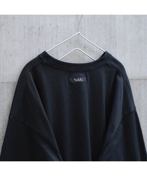YohKi（ヨウキ）の「"Ghost" long sleeve T-shirt (Black)（Tシャツ/カットソー・メンズ・ブラック・2/3/4）」の9枚目の写真