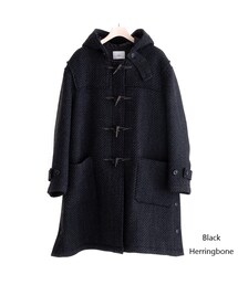nuterm Duffel Coat(Black Herringbone)