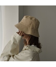 Lavish Gate | nh-cap-02032　リバーシブル　スエード バケットハット　ベージュ　ブラック(ハット)