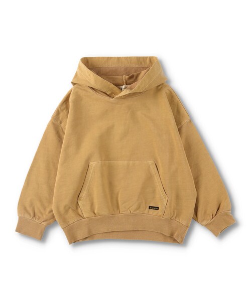 BRANSHES（ブランシェス）の「ピグメント染めパーカー（パーカー・キッズ・パープル/キャメル/ブルーグレー/チャコールグレー・90cm～150cm）」の4枚目の写真