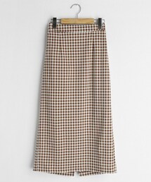 DHOLIC | チェックロングスカート(スカート)
