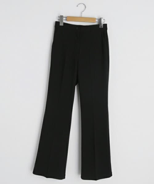 DHOLIC（ディーホリック）の「ブーツカットスラックスパンツ（スラックス・レディース・グリーン/ブラウン/ピンク/ブラック・S/M/L）」の2枚目の写真