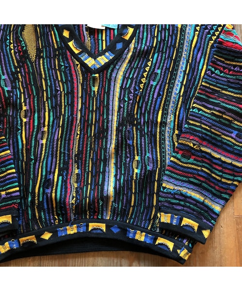 限定製作 Coogi Vネックニットセーター 【公式通販】