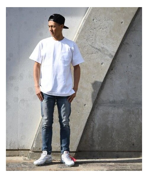 RE:LORE（リロア）の「Box Pocket Side Slit Tee White　20S-101（Tシャツ/カットソー・メンズ・その他）」の12枚目の写真