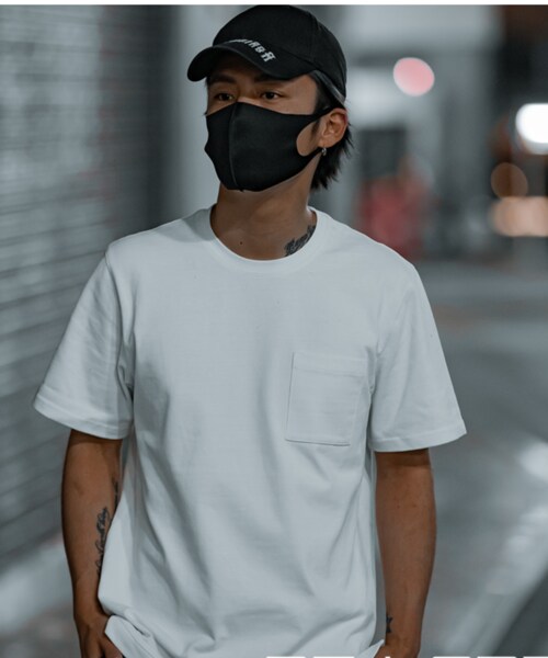 RE:LORE（リロア）の「Box Pocket Side Slit Tee White　20S-101（Tシャツ/カットソー・メンズ・その他）」の4枚目の写真