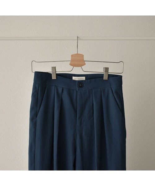 Lavish Gate（ラヴィッシュゲート）の「bottoms-02078　セミワイド ストレート アンクルパンツ　グレイッシュブルー（その他パンツ・レディース・その他）」の8枚目の写真