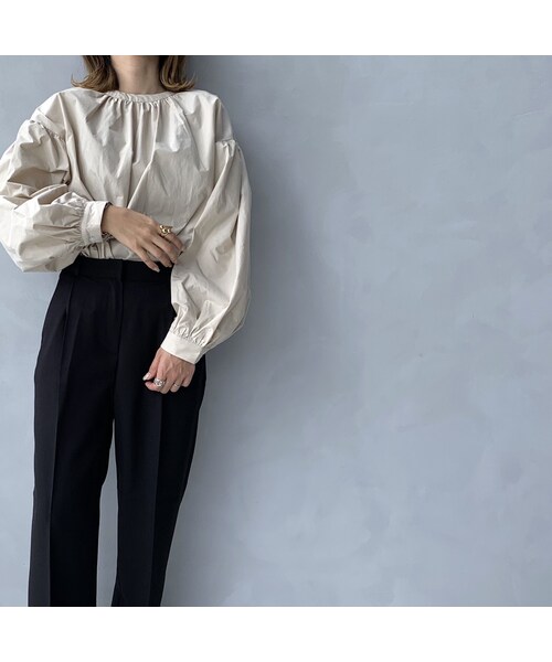 no brand（ノーブランド）の「バルーンスリーブブラウス（シャツ/ブラウス・レディース・その他）」の2枚目の写真