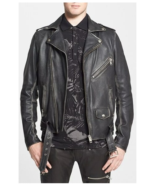 DIESEL（ディーゼル）の「DIESEL® 'L-Seddick' Leather Moto Jacket 